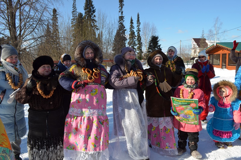 Масленицу провожали...